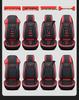 SAIC Hongyan Jieshi C500/M500/C350 Truck Leather Seat Cover Cushion - King Kong Series, Full Wrap