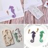 New Seahorse Shape Fondant Cake Mold Candy Chocolate Silicone Mold Cookies Biscuits Mould Kitchen Baking Cake Decorating Tools