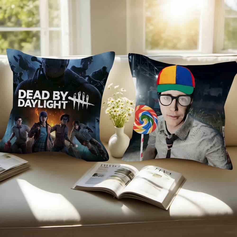 Game D-Dead By D-Daylight Cushion Cover Pillow Cover Decor Pillowcase Printed Cushion Case For Couch