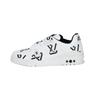 Lv Trainer Sneakers 'White Black' 1AAGXX