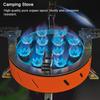 zyzy 12Core Camping Stove 21800W HighPower Gases Burner Stove Backpacking Stove Windproof with
