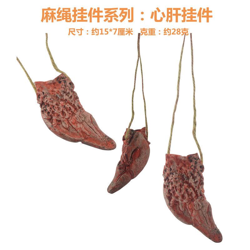 Halloween Horror Hanging Prop Fake Dead Mouse Bat Bloody Hand Feet Halloween Party Decoration Haunted House Decor Prop Ornament