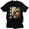 Classic 80s Movie Leon The Professional T Shirt Men Vintage Short Sleeved Cotton Mathilda Natalie Portman T-shirt Besson Tee Top