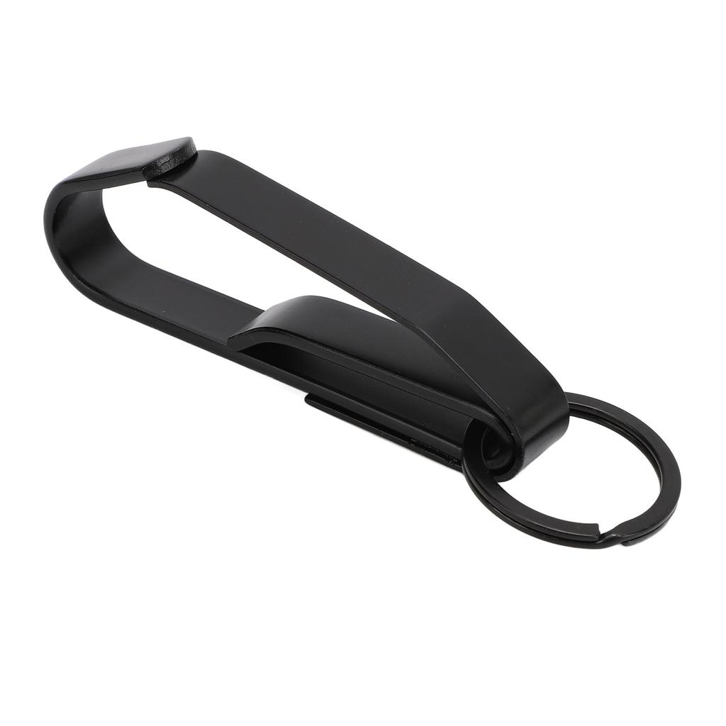 Belt Key Holder Quick Release Stainless Steel Duty Belt Key Clip with Key Ring for Police Law Enforcement