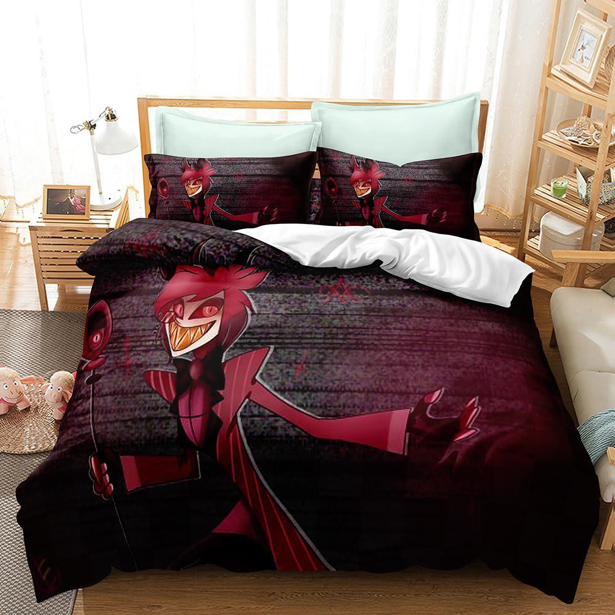 

Anime Character Down Comforter Set Bedding Set 3-piece Duvet Cover Set 135*200cm