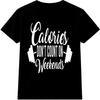 Funny Gym T Shirt Calories Don’t Count On Weekends Workout Fitness Humor Tee