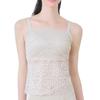 Kaya Beauty Lab Wireless Shapewear Easy to Lacy Long Bra Sheer Greige Bra, Wear! 25, Women's,