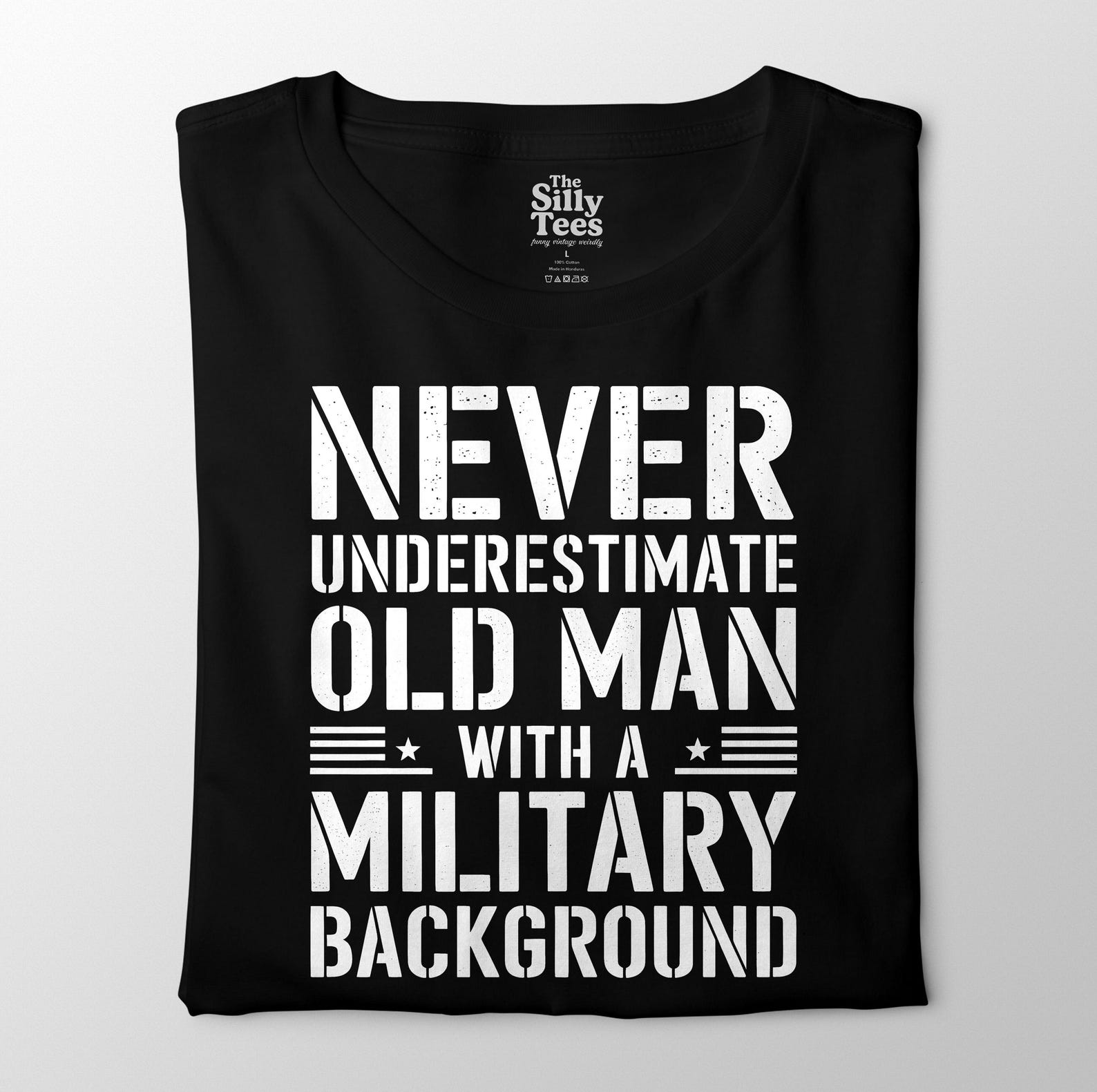 Military Veteran T-Shirt: Patriotic Pride Gift for Soldiers M