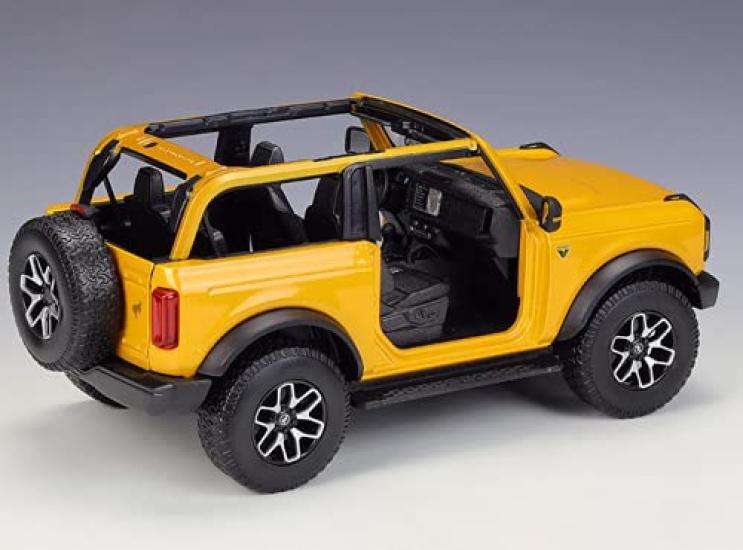 Maisto 2021 Ford Bronco Badlands Maisto 2021 Ford Bronco Badlands Mașină sport de curse Mașină miniaturată Model mini mașină 1/18 1/18