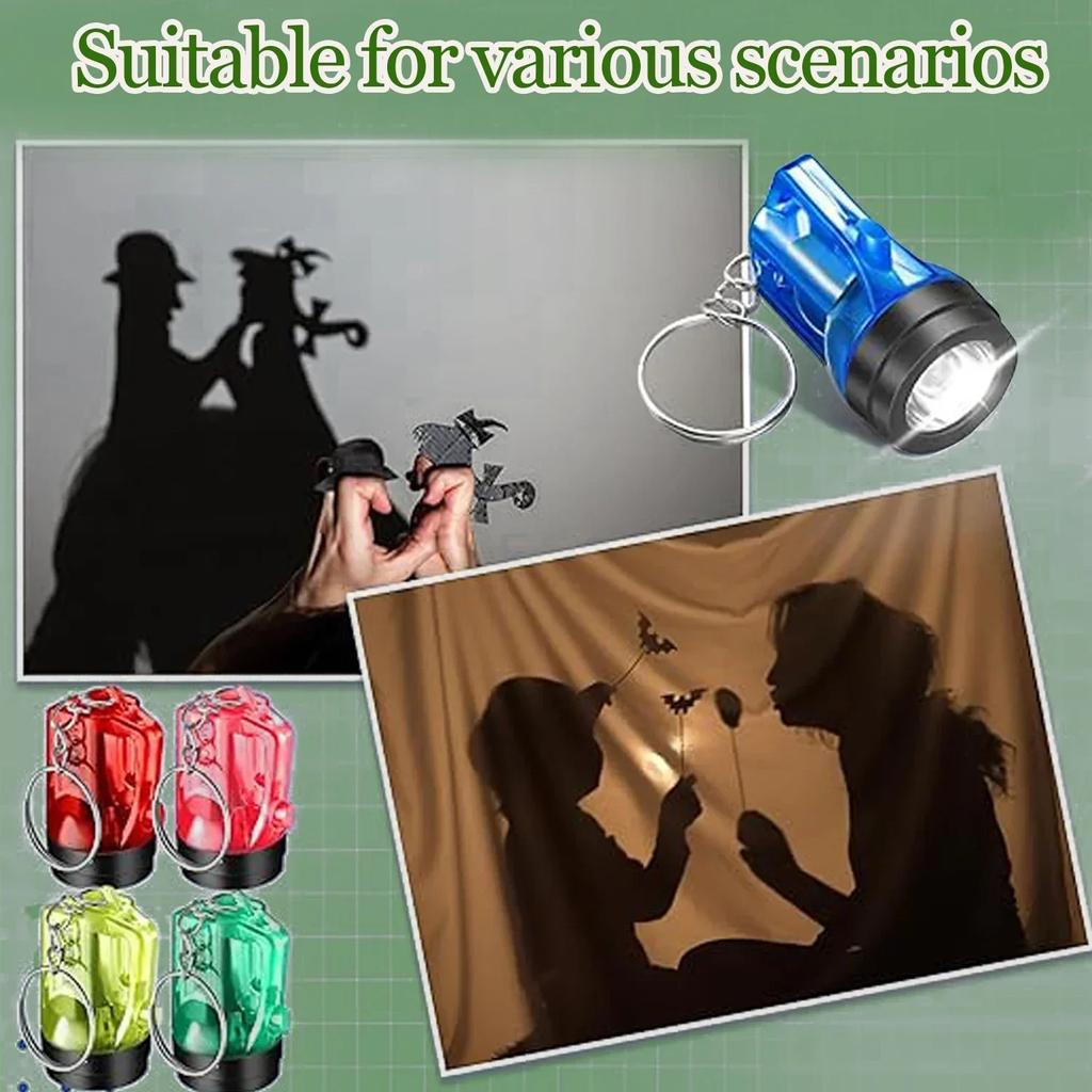 1-6 PCS Mini LED Keychain Light Pocket-sized Mini Flashlight Small Torch Portable Keychain Flashlight Pendant