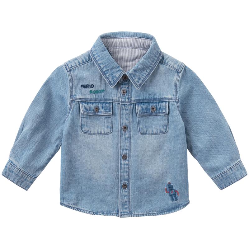 

DAVE & BELLA Boys Long Sleeve Denim Shirt 100cm