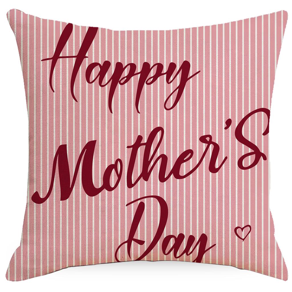 New Mother'S Day Pillow Cover Mother'S Day Gift Home Sofa Pillow Cushion Cover Premium Durable Quality Useful Practical