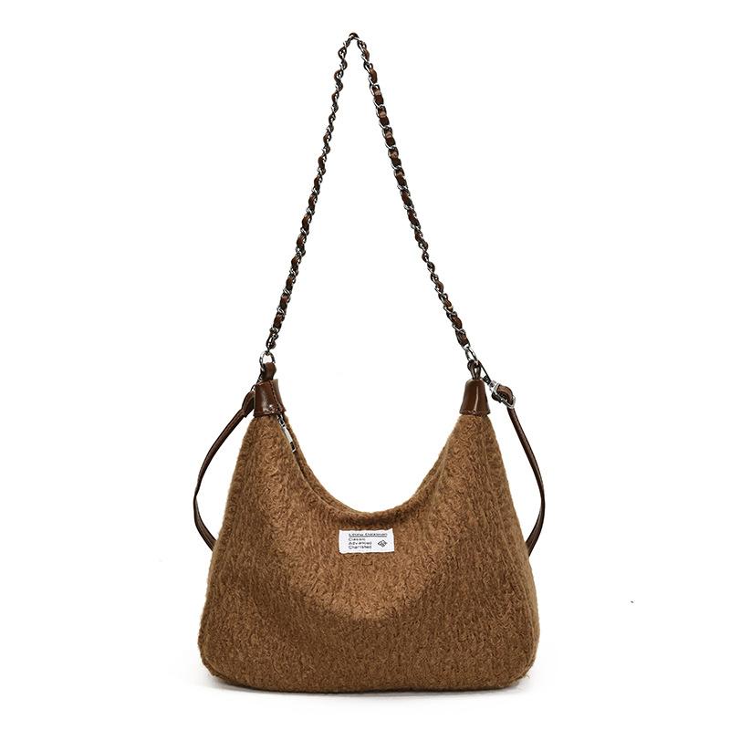 Large Capacity Bag Women's New Chain Shoulder Bag Versatile Casual Commuter Messenger Bag