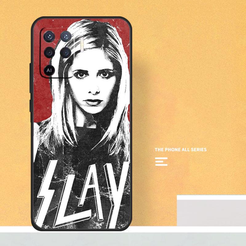 Buffy the Vampire Slayer For OPPO A58 A78 A98 A53S A54S A57S A16 A76 A96 A54 A74 A94 A17 A77 A52 A72 A5 A9 A15 Case