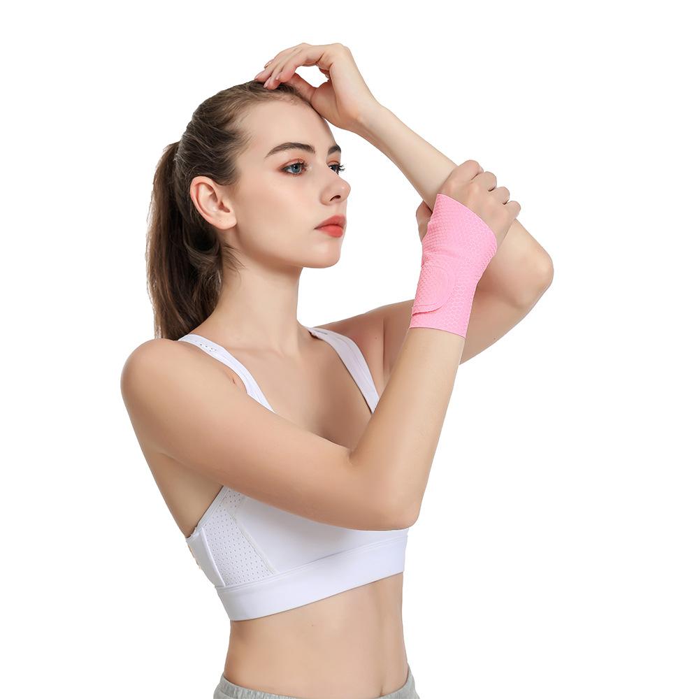 Invisible Light Breathable Wrist Guard Anti-Sprain Badminton Tennis Wrist Sheath Sports Pressurized Wrist Strap Female