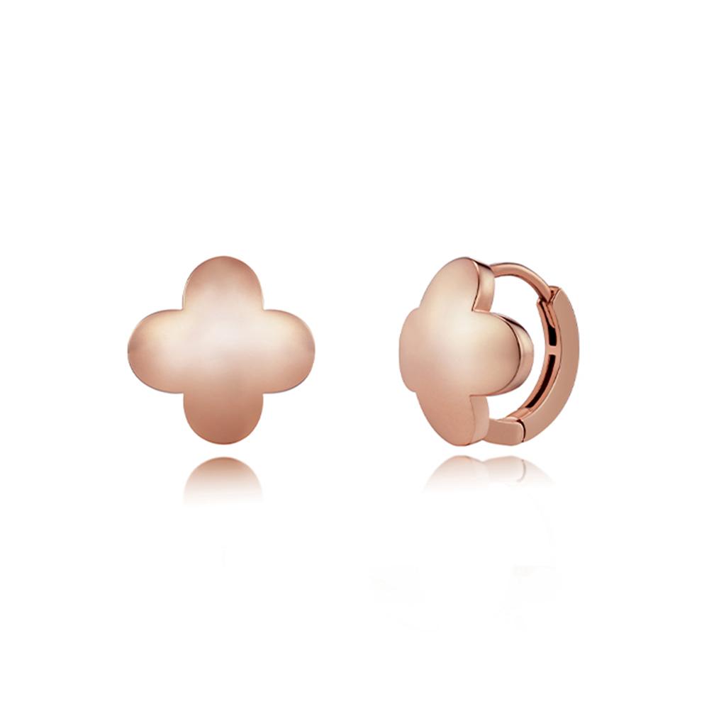 Roseedor Lebon Di Clover One-Touch Earrings_282300141