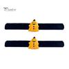 Stuffed Animal Wrist Toy 2 Pcs Halloween Slap Bracelets, Plush Pumpkin, Bat, Ghost, Black Cat Soft Portable Festive Armband Bands for Kids,