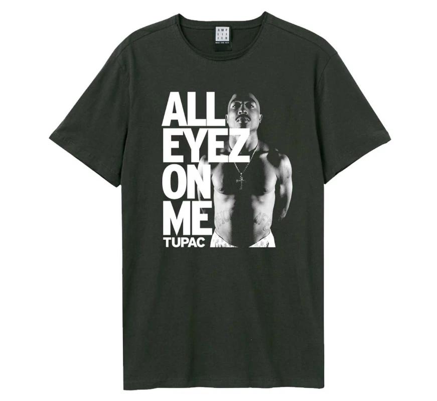 Amplified TShirt Unisex Tupac All Eyez On Me Black New S