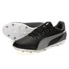 Puma King Match Comfortable Football Shoes Men Footwear Black Gray White 107878-01