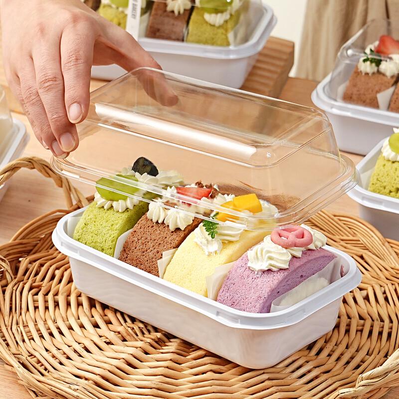 Clear Cake Roll & Dessert Packaging Box