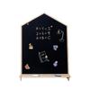 Kids' Double-Sided Magnetic Drawing Board: Stand-Up, Erasable Whiteboard & Chalkboard for Doodling and Coloring.