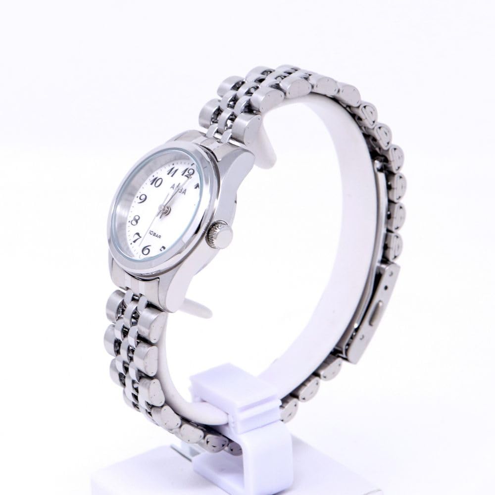 Seiko Watch Alba Watch Quartz Stainless Steel Reinforced Waterproof for Daily Life Analog SEIKO ALBA Women's (10 ATM) (Silver (AEGK429))