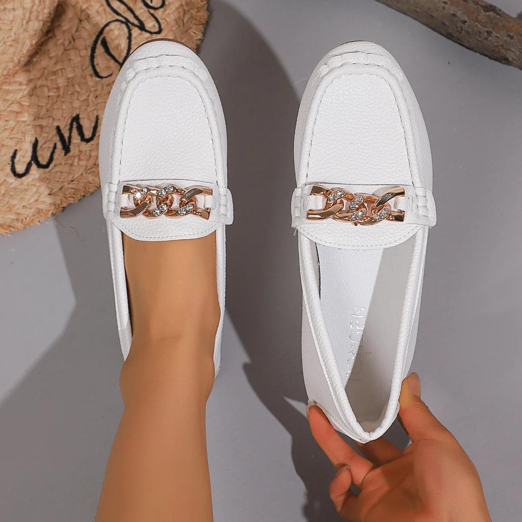 Fashion Spring Women Flats Round Head Sneakers Women Autumn New Comfortable Loafers Low Heel Knot Casual Shoes Women Zapatos De Mujer
