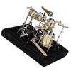 Mini Drum Model Home Instrument Ornaments Exquisite Decoration Graduation Day Gift Drum Model Decorations Mini Instrument Model
