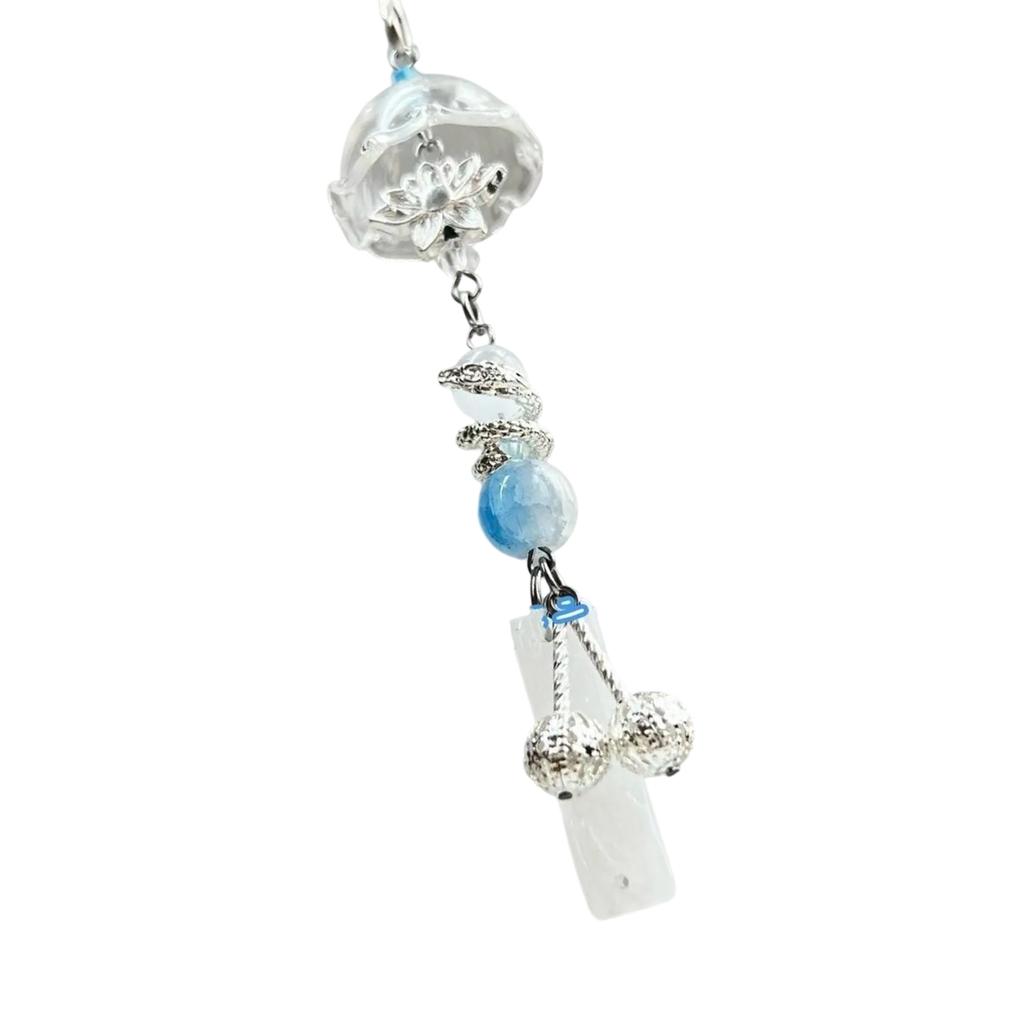 Handmade Beaded Phone Charm Strap Showcasing Unique Design And Style Phone Lanyard For Fashionable Mobile Accessories