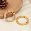 10Pcs New Woven Rattan Napkin Rings Rustic Woven Tabletop Holders For Christmas Thanksgiving Home Wedding Party Decor