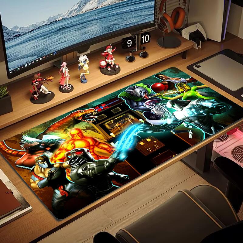 KILLER INSTINCT Color Mouse Pad Large Gaming Table Cushion Non-slip Laptop Tablet Big Mousepad XXL Mat Mini PC Playmat With Lock edge