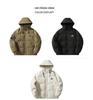 Men's 2025 Thick Warm Hooded Down Jacket - Windproof, Trendy Autumn/Winter Outerwear, Plus Size Available.