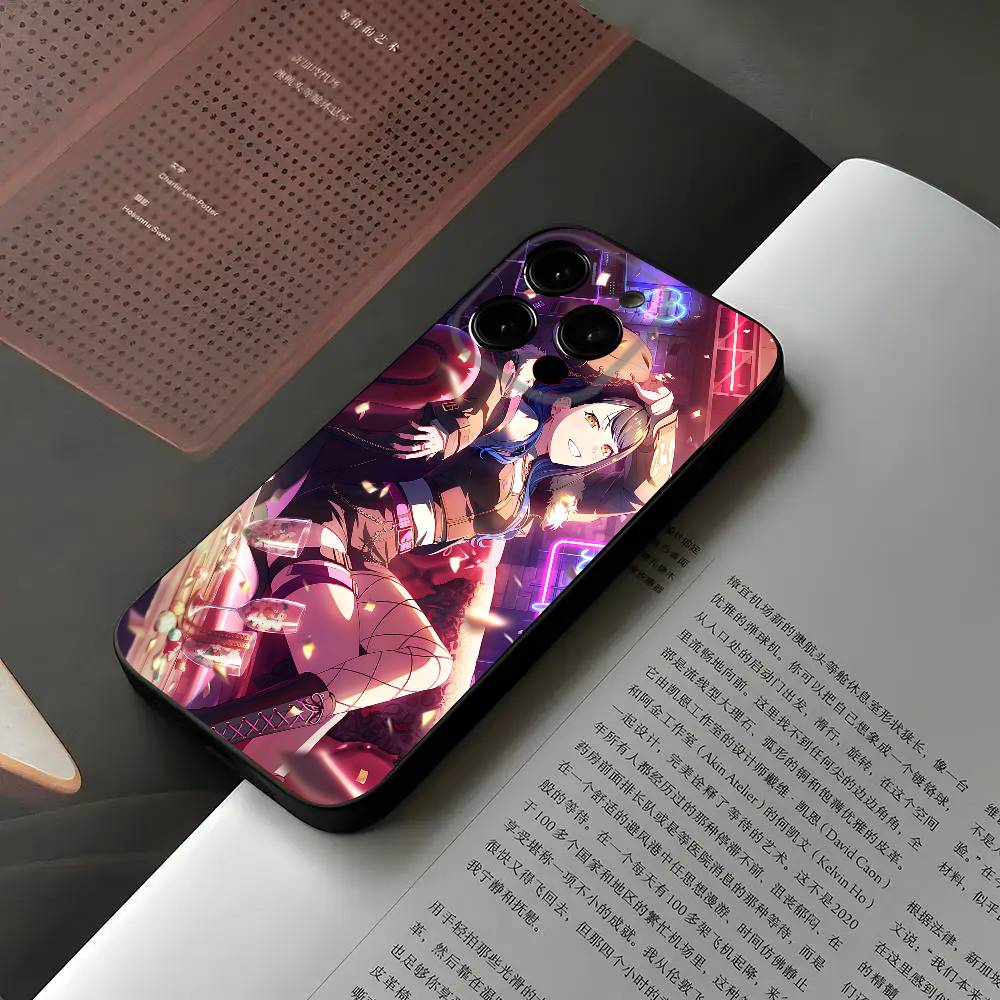 S-project Sekai Phone Case For Iphone 16 15 11 13 14 Pro Max 7 8 Plus X Xr Xs Max 12mini Black Shell Cover Case