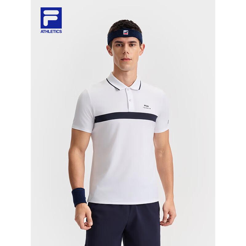 

FILA Men s Knitted Short Sleeve Polo Shirt XL