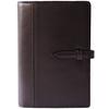 CCOMPANY LIMITED Personal Planner, Made In Japan, Bible Style, 6-Hole, 20mm Rings, with Pen Holder, Kasul (Dark Brown)