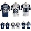 Dallas Cowboys Jersey de Fútbol NFL Bordado Retro Estilo Vintage para Hombre Ropa Deportiva Ropa para Aficionados
