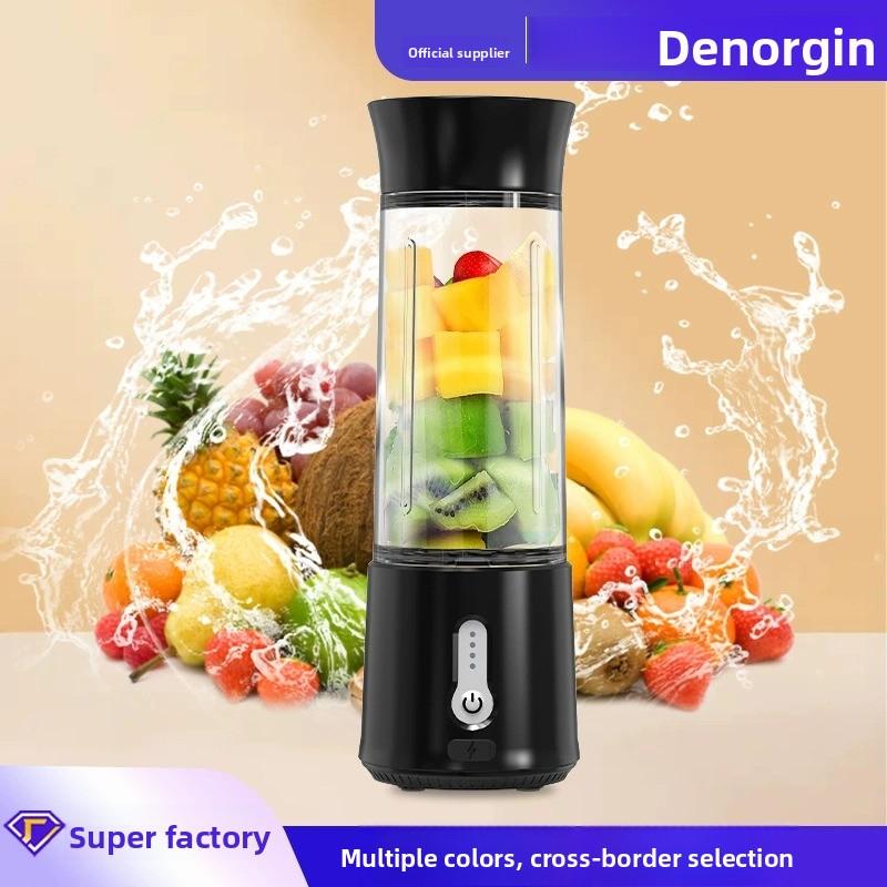 Mini licuadora portátil de frutas, vaso exprimidor eléctrico recargable para batidos y jugos