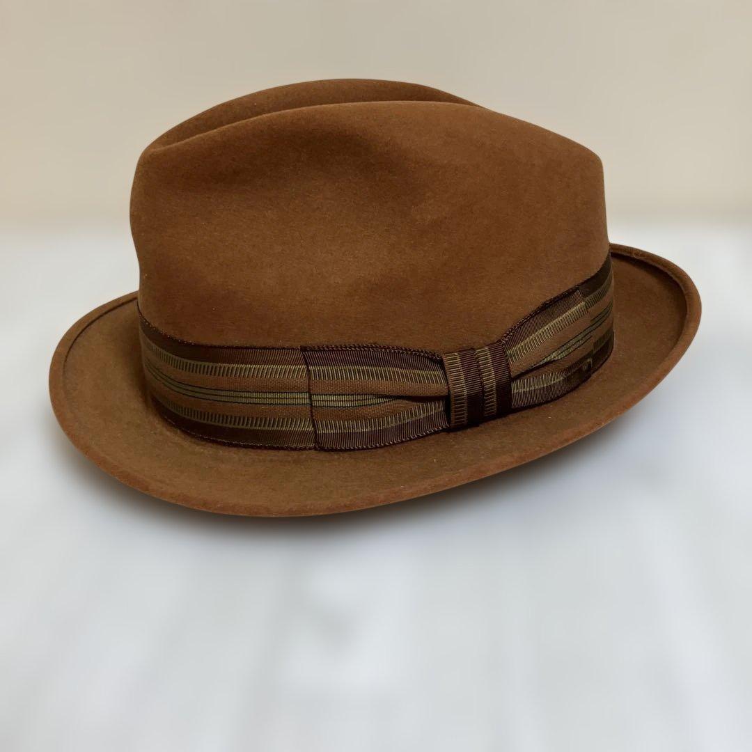 Used Stetson 3X Beaver Felt Hat Brown