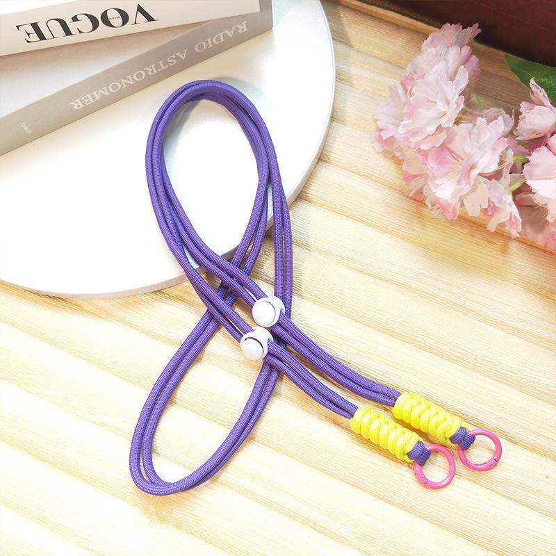 Verstellbares geflochtenes Handy-Lanyard - Abnehmbarer Umhänge-Schultergurt