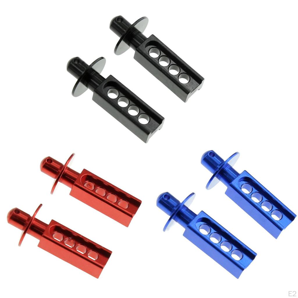 2 Pieces 1/16 Metal Front Body Shell Fixed Posts for Mini RC Spare