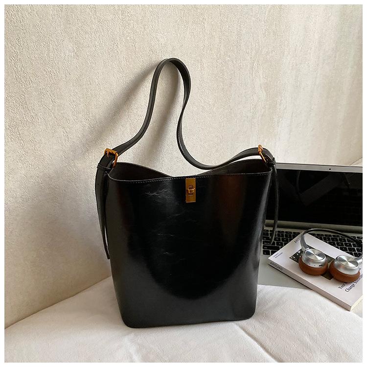 Повседневная сумка-ведро, модный темперамент, новая мода, ретро-мода, сумка на плечо, сумка через плечо