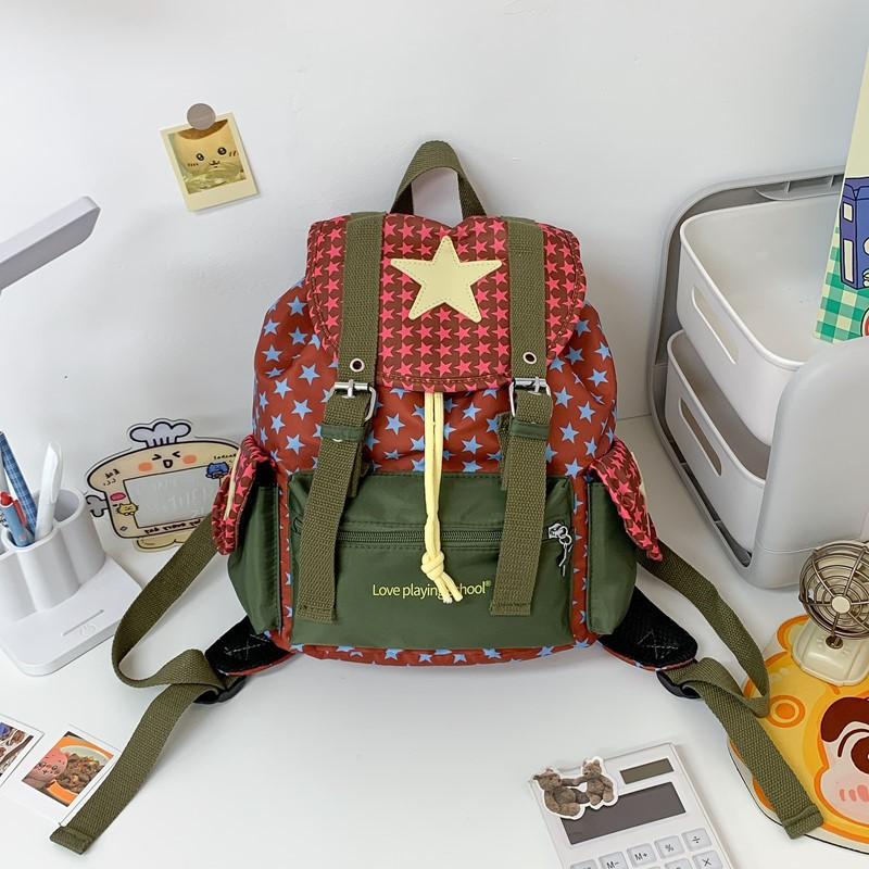 

Рюкзак с нишевым дизайном Полное небо звезд , Легкий дорожный рюкзак, Студенческий повседневный кампусный маленький школьный рюкзак One Size красный