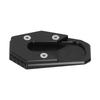 Motorcycle Side Stand Base Extension Enlarger AntiSlip Kickstand Fit for R1200RT 20142018(Black )