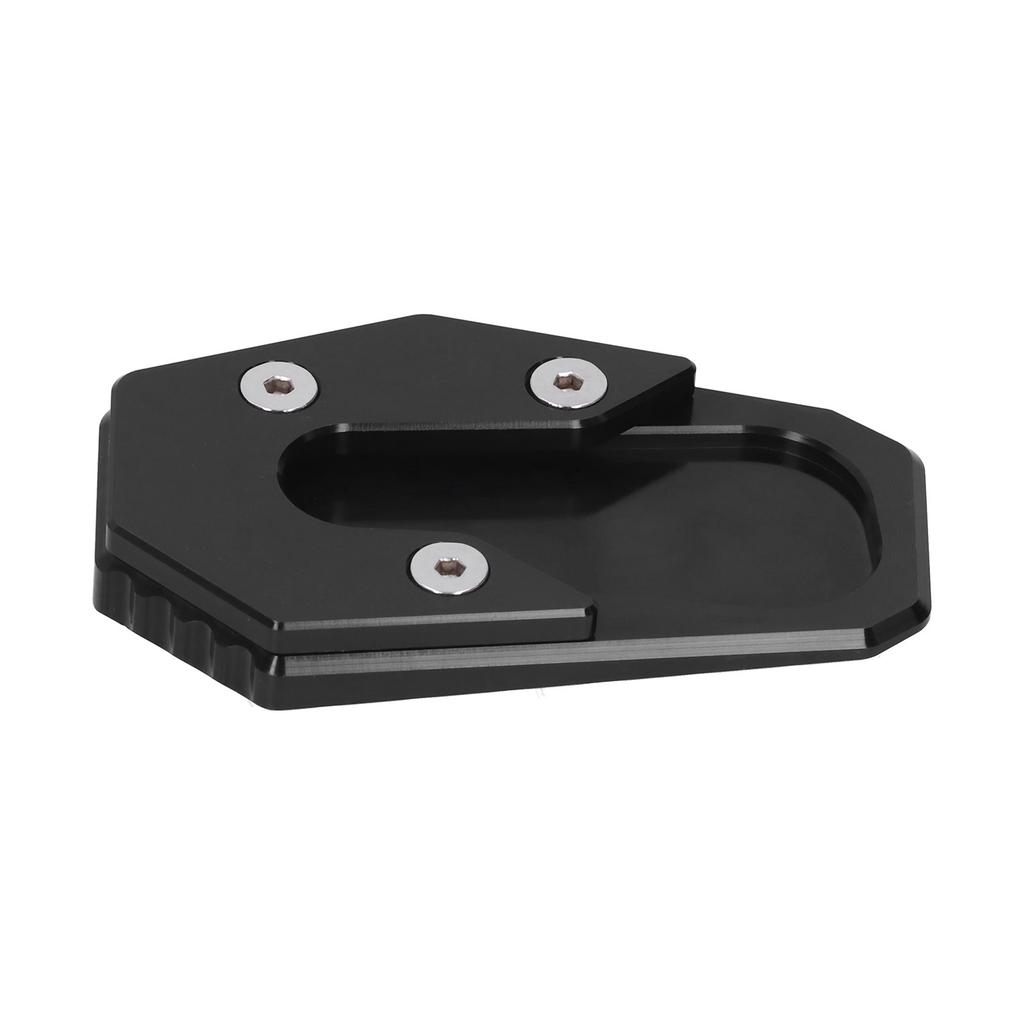 Motorcycle Side Stand Base Extension Enlarger AntiSlip Kickstand Fit for R1200RT 20142018(Black )