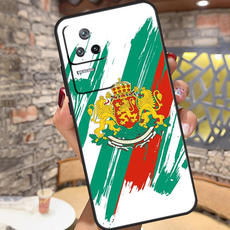 Bulgaria Passport Flag Map Case For Xiaomi 14 Ultra 15 13 11T 12T 13T 14T Pro POCO X3 X5 X6 X7 Pro M6 F5 F6 Pro Cover