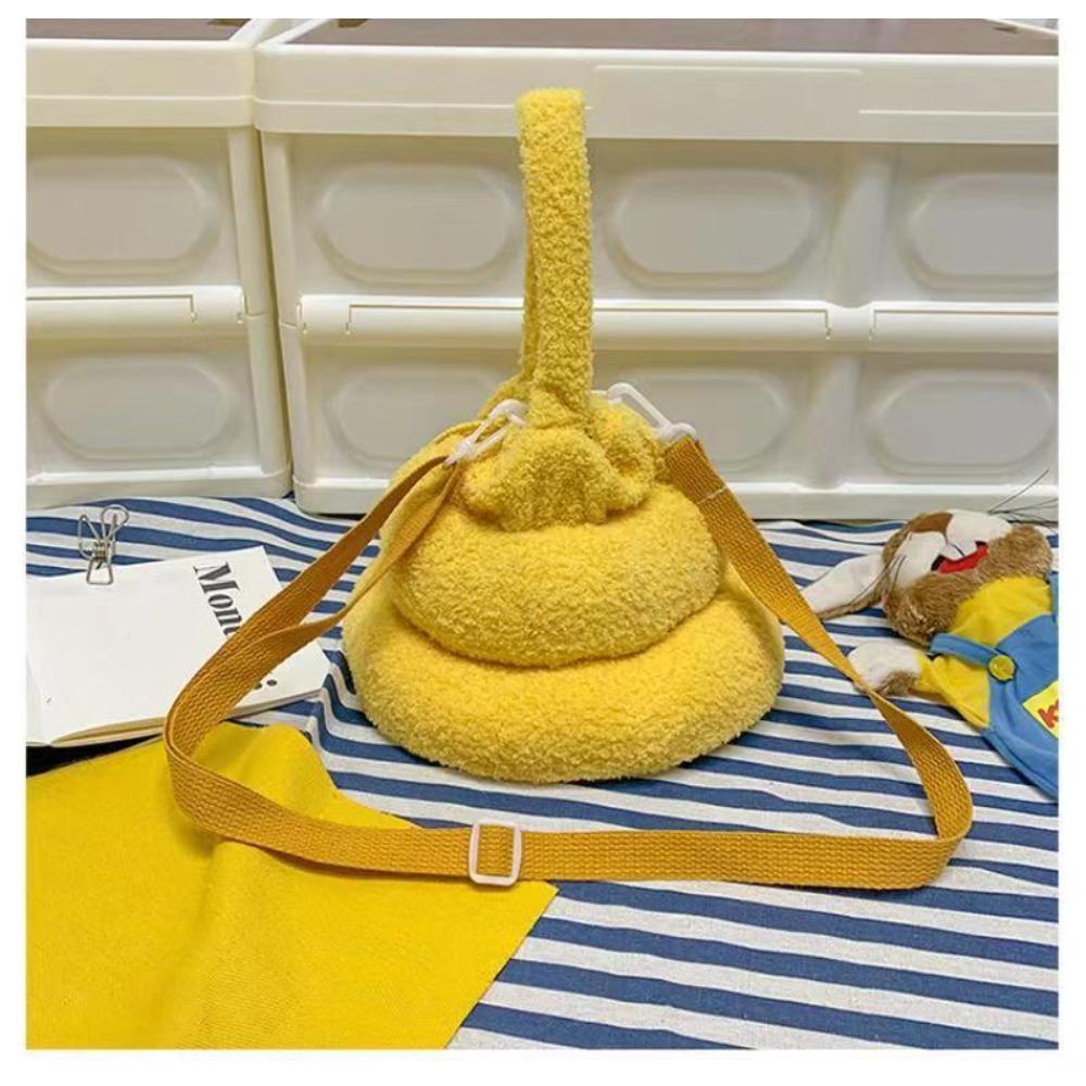 Poop Gift Plush Drawstring Bag Biuiu Season Cute New Baba Gift Hand Carry Diagonal Span Women's Bag