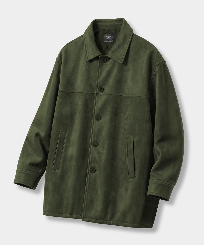DIMITRI BLACK Slacker Schnittmantel_Wildleder 3 Farben
