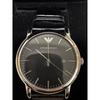 Used EMPORIO ARMANI black analog watch