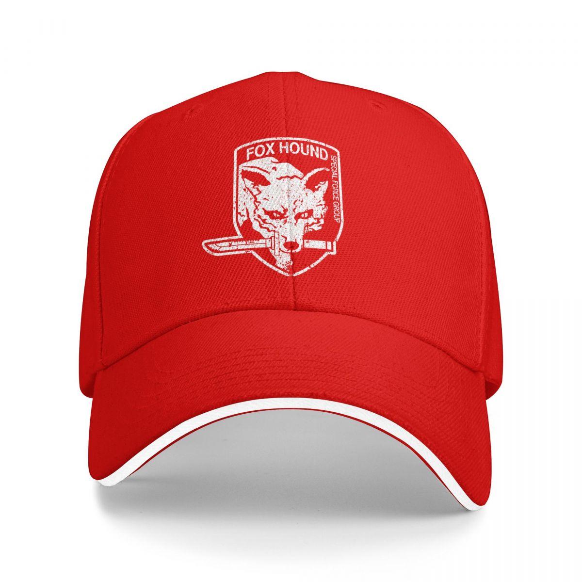 Baseball Caps Metal Gear Solid Gray Fox Awesome Casquette Unisex Outdoor Summer Caps One Size