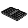 1/2 Piece Silicone Waffle Mold Square Air Fryer Waffle Tray Mat for Cake Chocolate Craft Candy Pastry Accessories Baking Mold